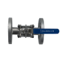 Кран шаровый фланцевый трехсоставной нержавеющий (3PC), AISI316 DN32 (1_1/4"), (CF8M), PN16